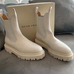 Dear Frances Tony Boot in Milk 40